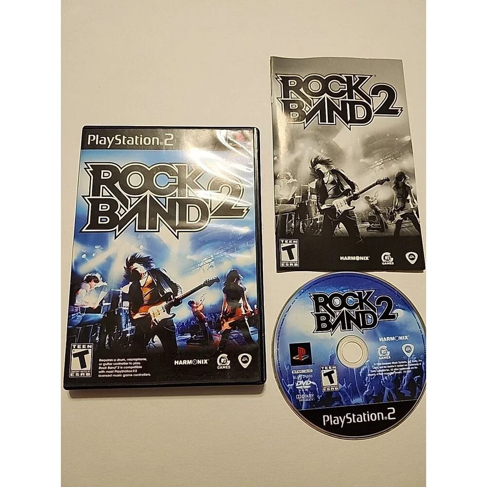 Rock Band 2 (Sony PlayStation 2, 2008)